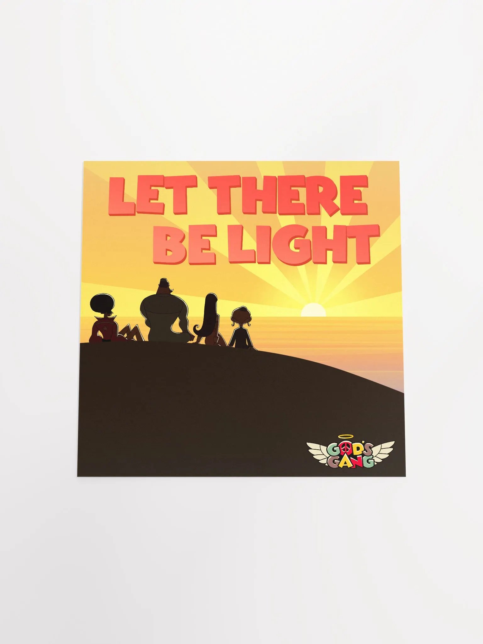 Let There Be Light | God’s Gang Poster product image (4)