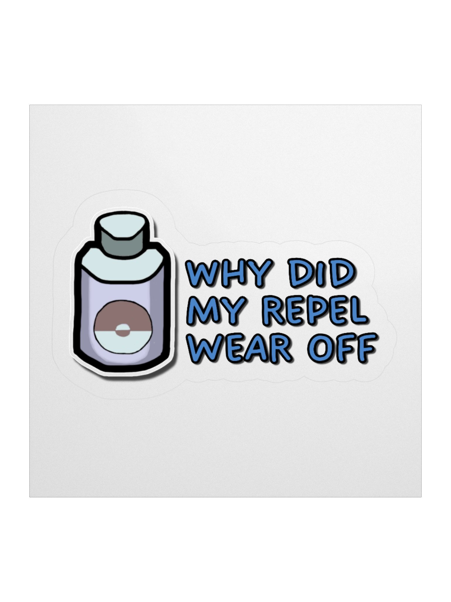 Repel Depleted Sticker product image (2)