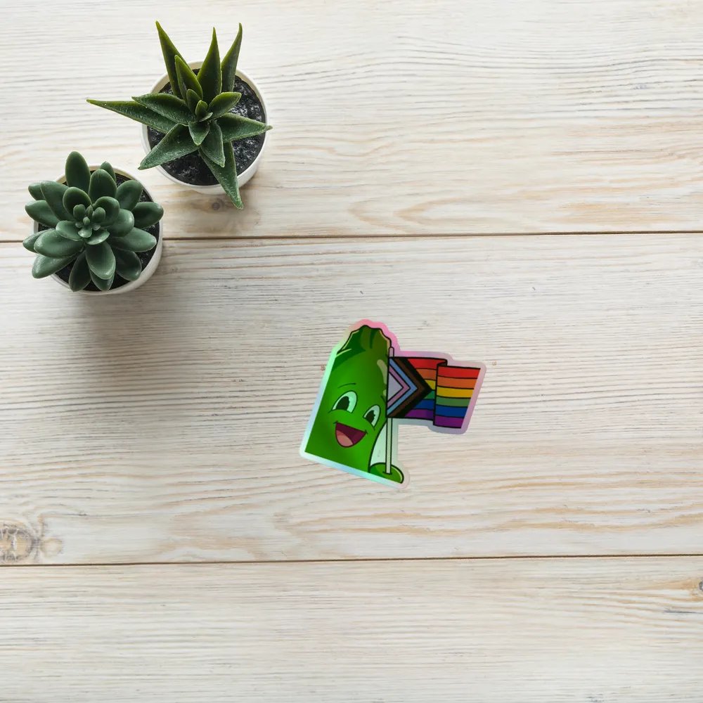 Zookini Holographic Pride Sticker product image (8)