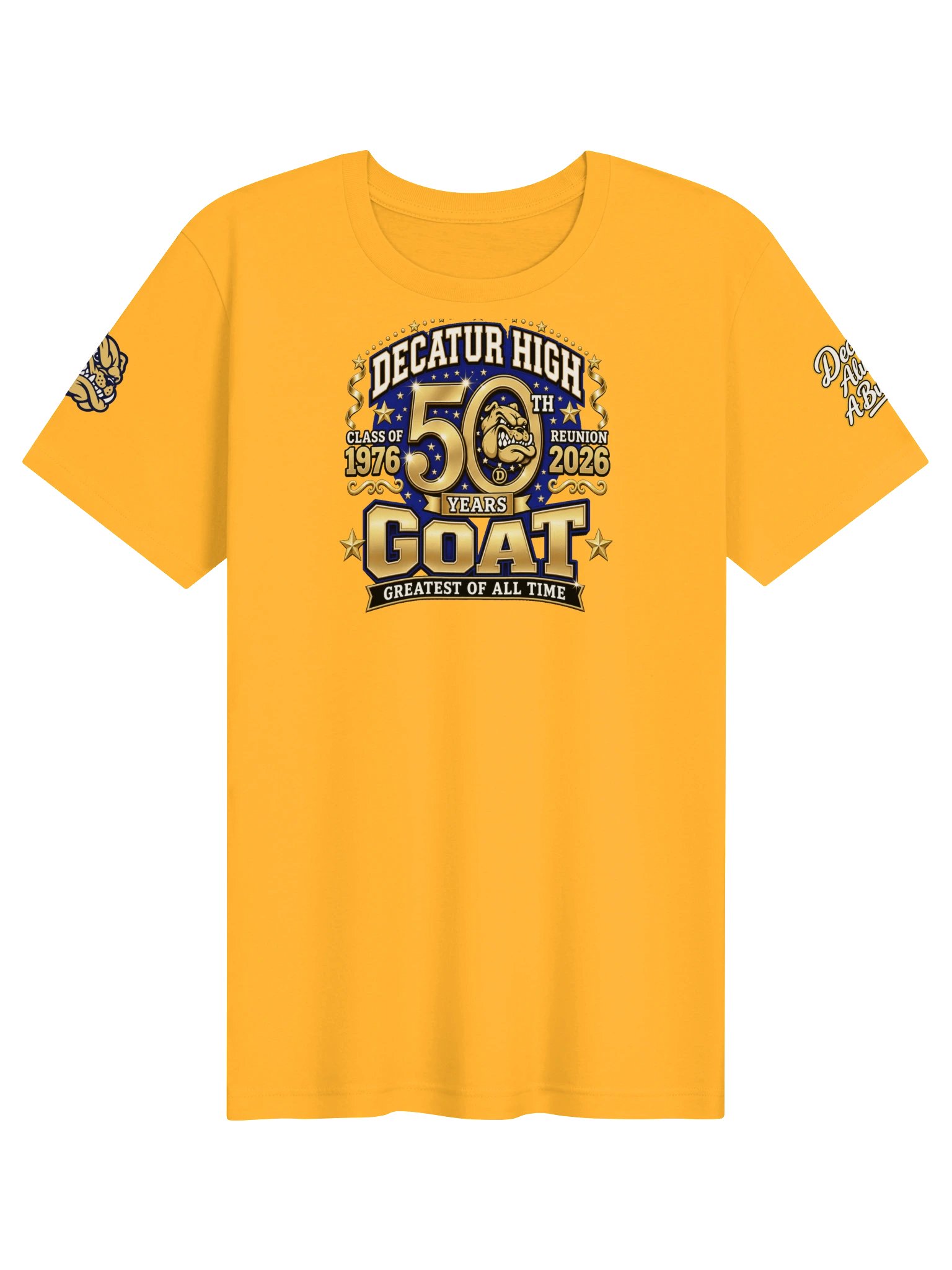 Decatur 50 Years GOAT Shirt product image (1)