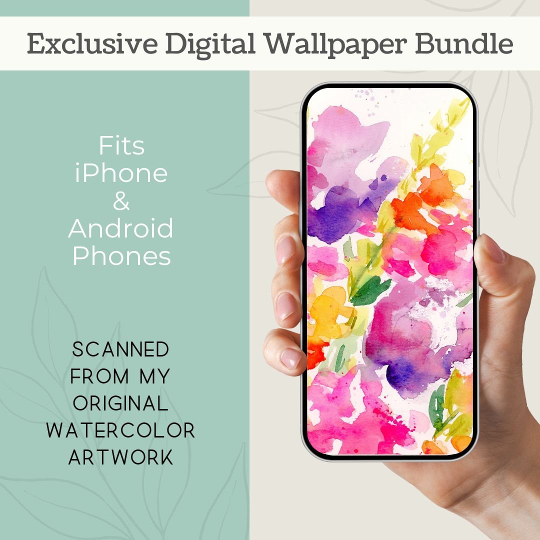 Color Riot Digital Wallpaper Bundle product image (3)