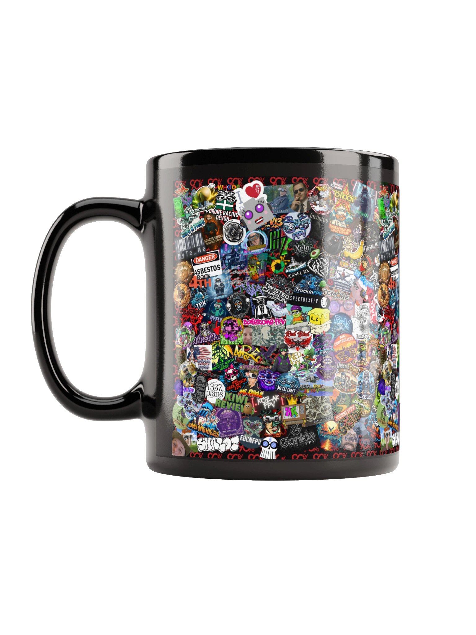 2026 Sticker Bomb Mug (Black) product image (11)