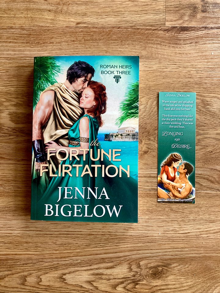*Signed copy* The Fortune Flirtation (Roman Heirs Book 3) product image (1)