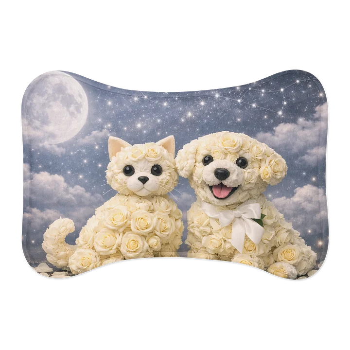 rose companions feeding mat for pets product image (2)