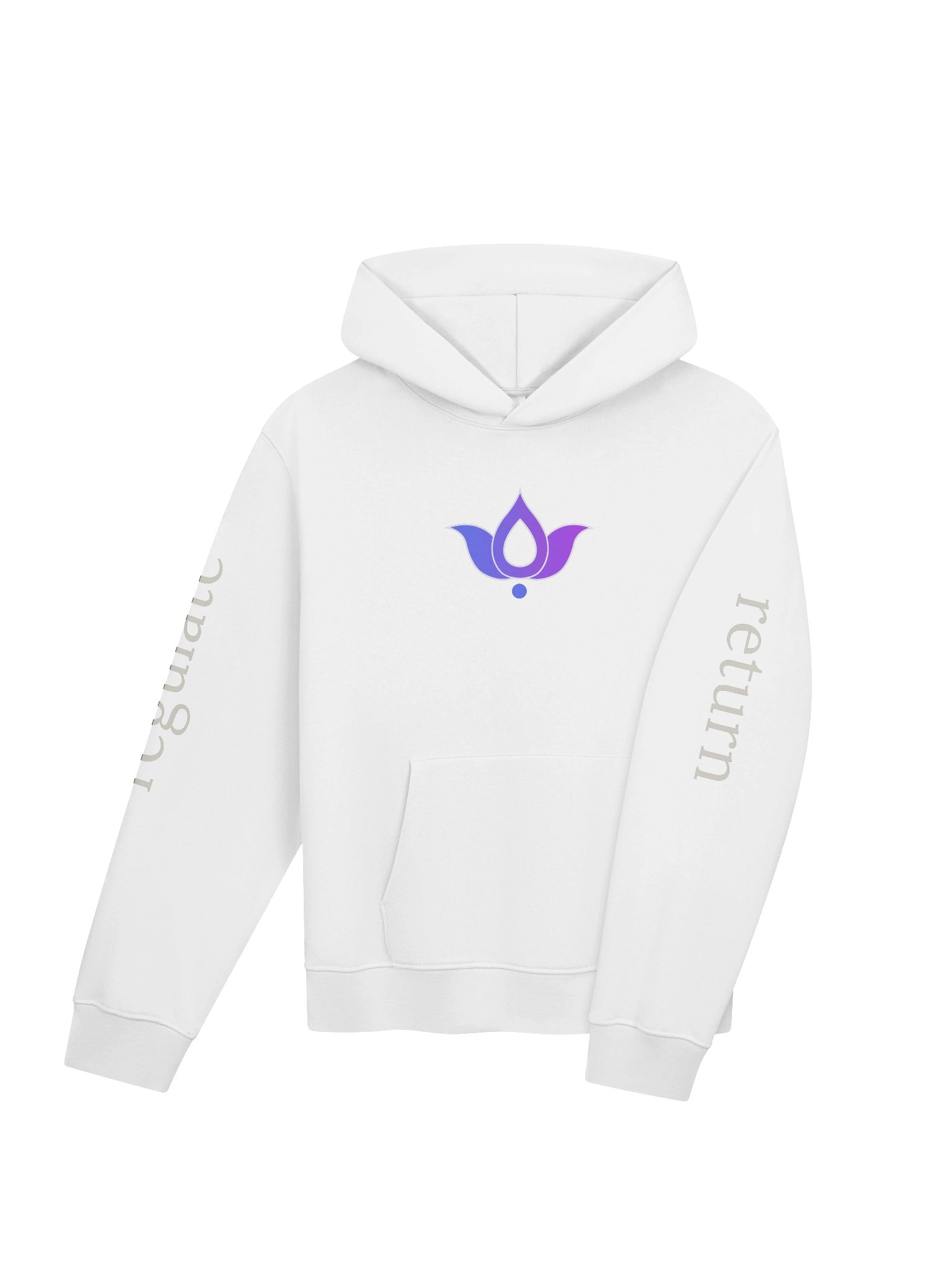 Regulate / Return Lotus Hoodie | White product image (4)