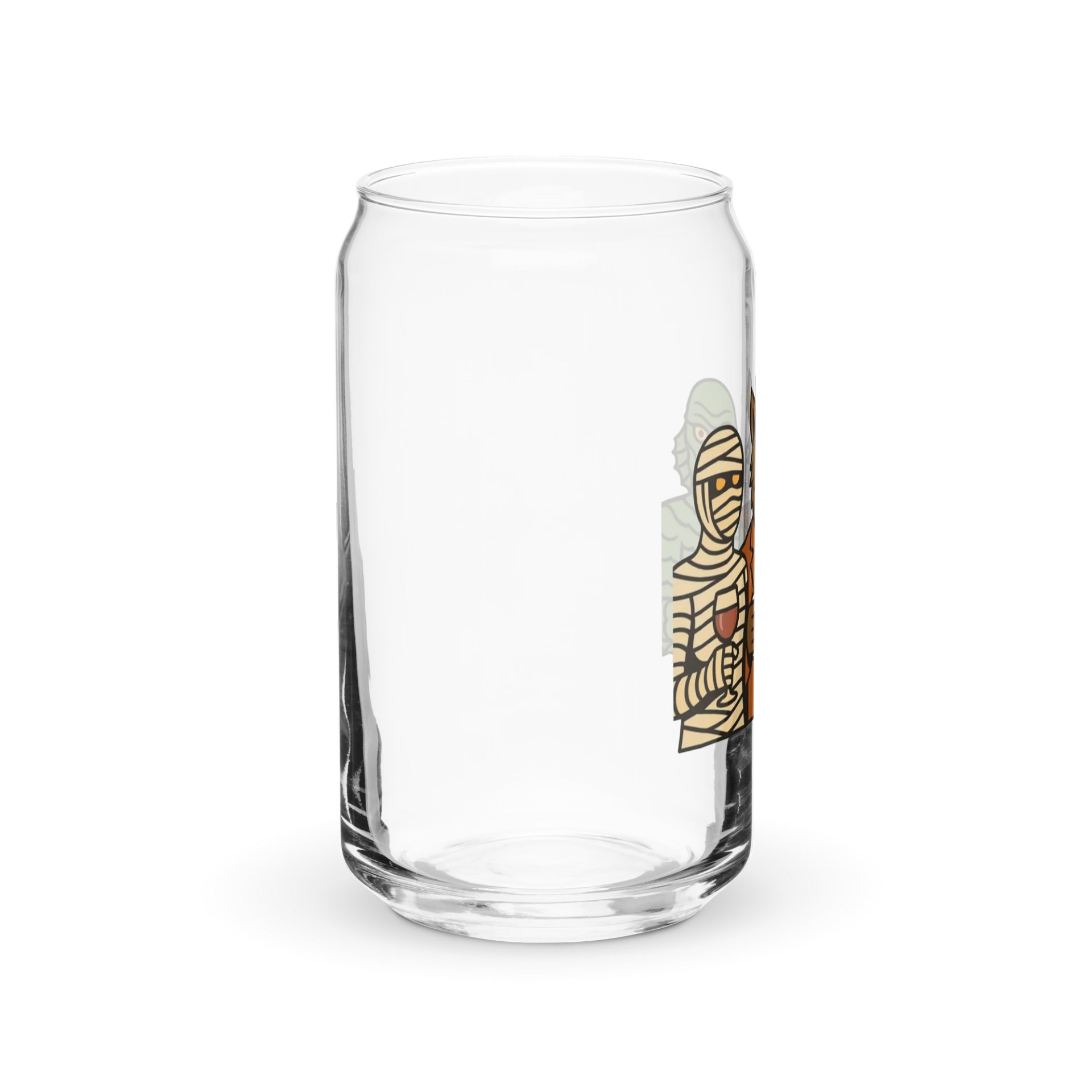 Monster Mash Can-Shaped Glass Set (Female Mummy) product image (8)