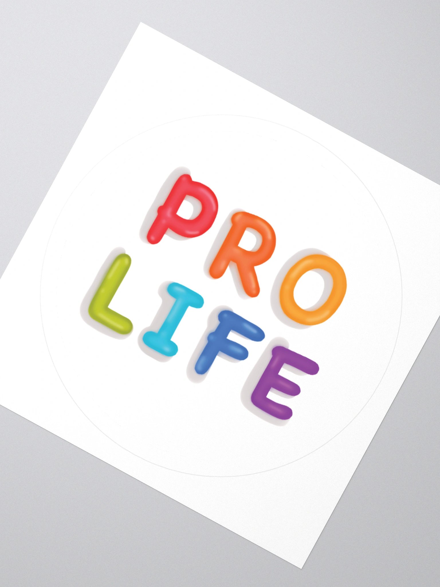 Pro-Life Sticker product image (2)