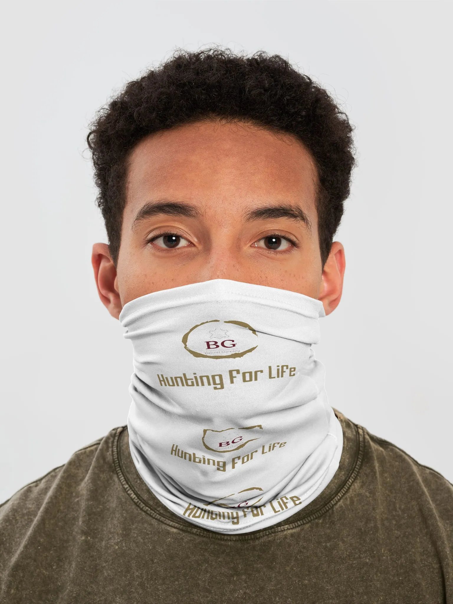 Customizable All-Over Print BG Neck Gaiter product image (1)