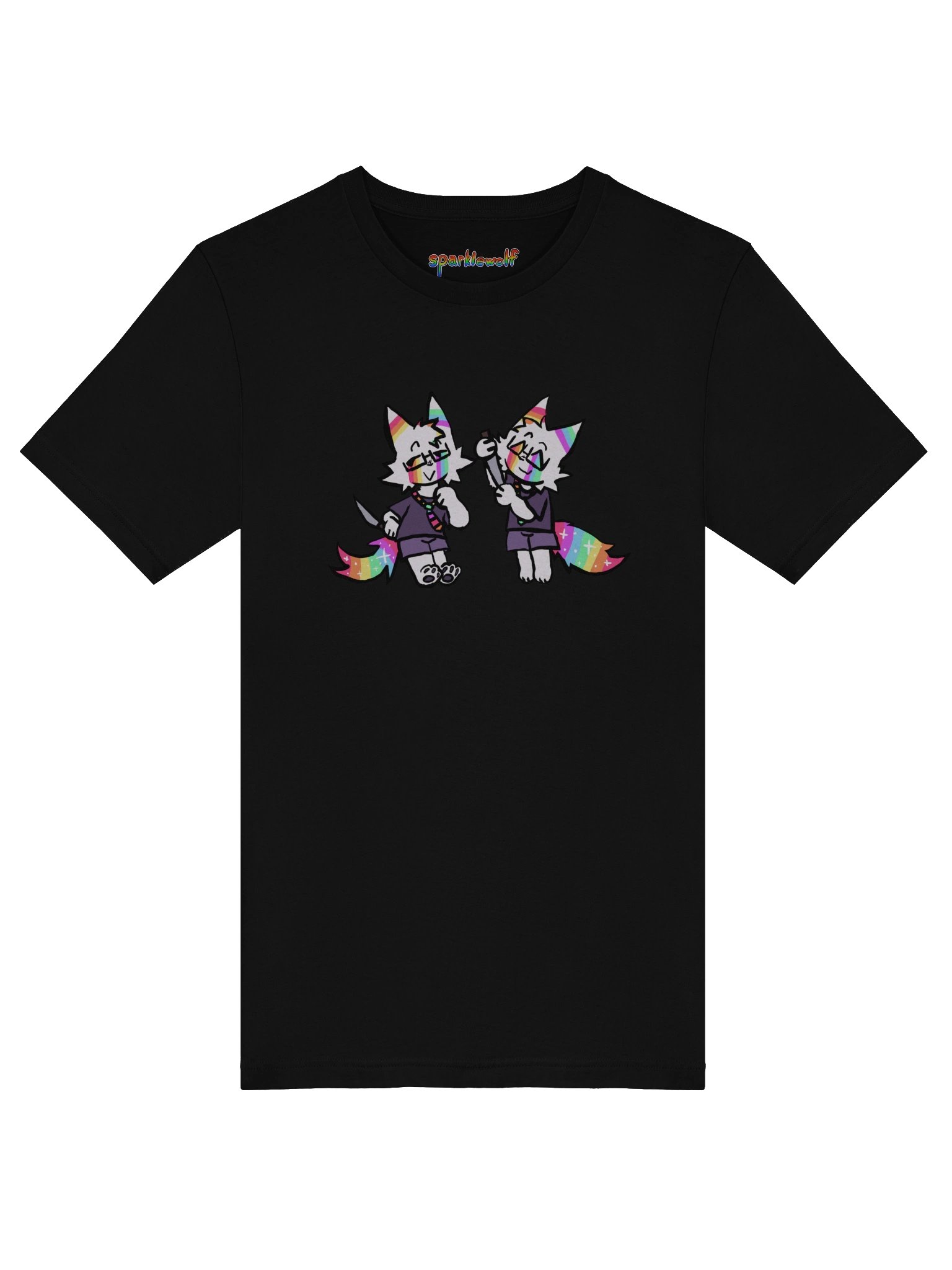 TINY MURDERER GLITTER T-SHIRT product image (31)