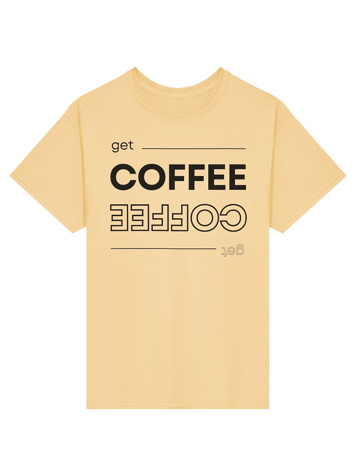 Reflective Coffee Vibes T-shirt product image (1)