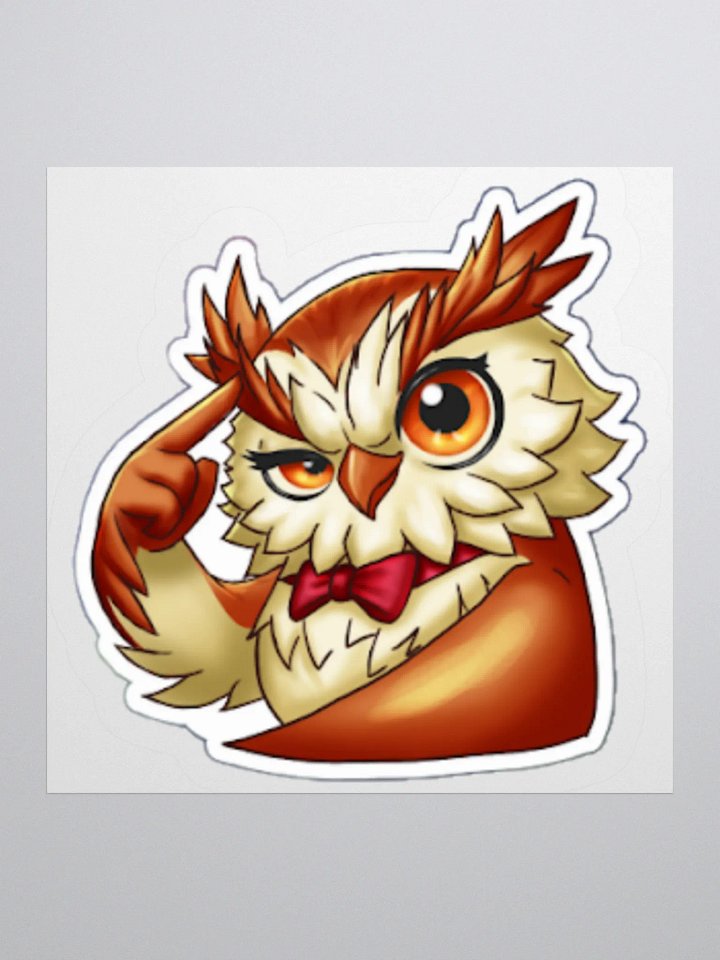 Wise Owl Idea Kiss Cut Stickers product image (1)
