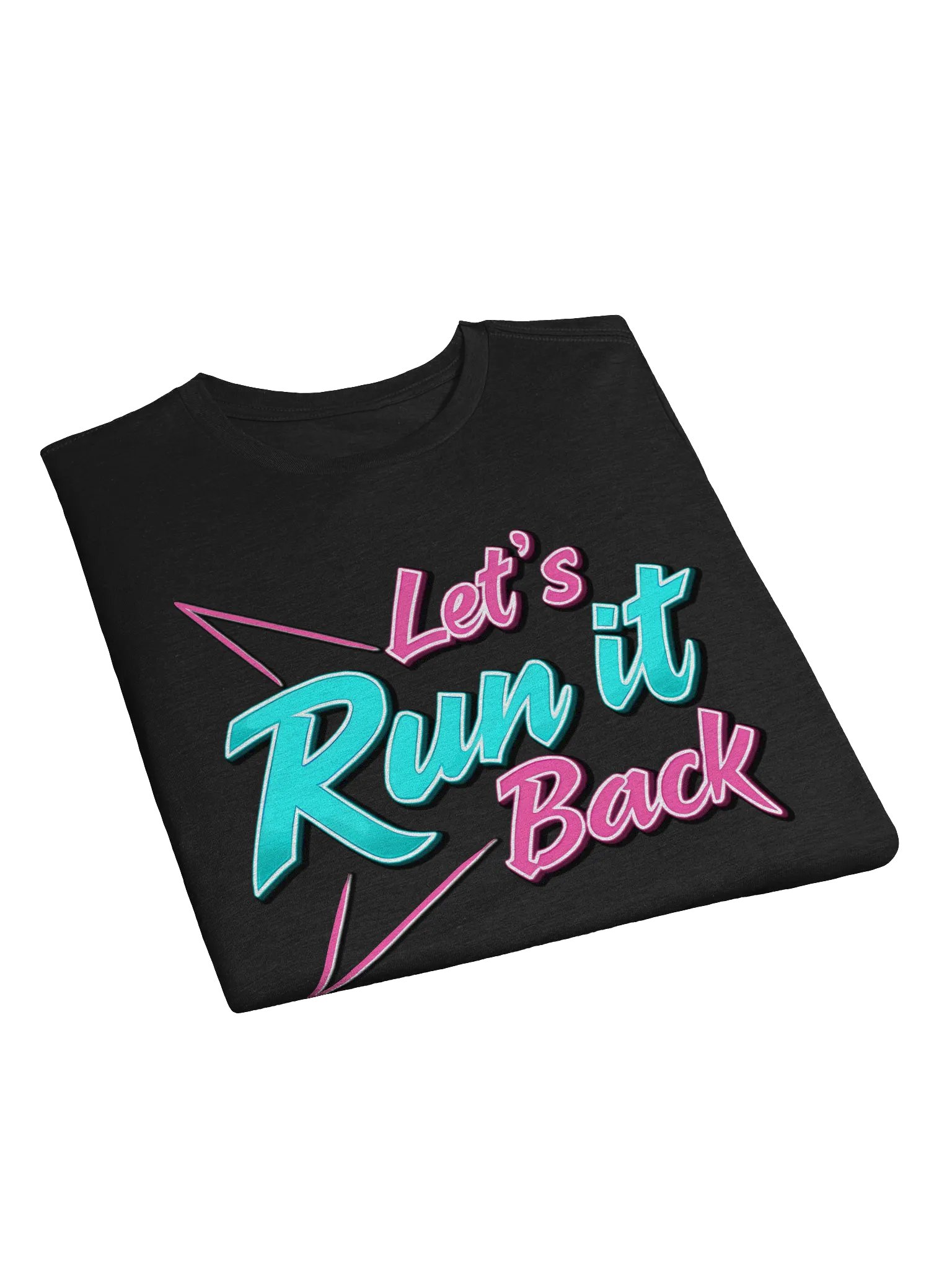 Retro 'Let's Run it Back' Typography T-Shirt product image (22)