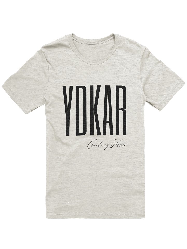 YDKAR Supersoft Tee - black font product image (2)
