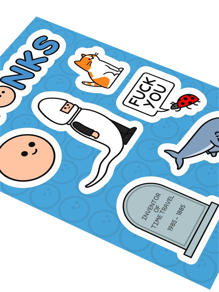 Twonks Sticker Sheet product image (2)