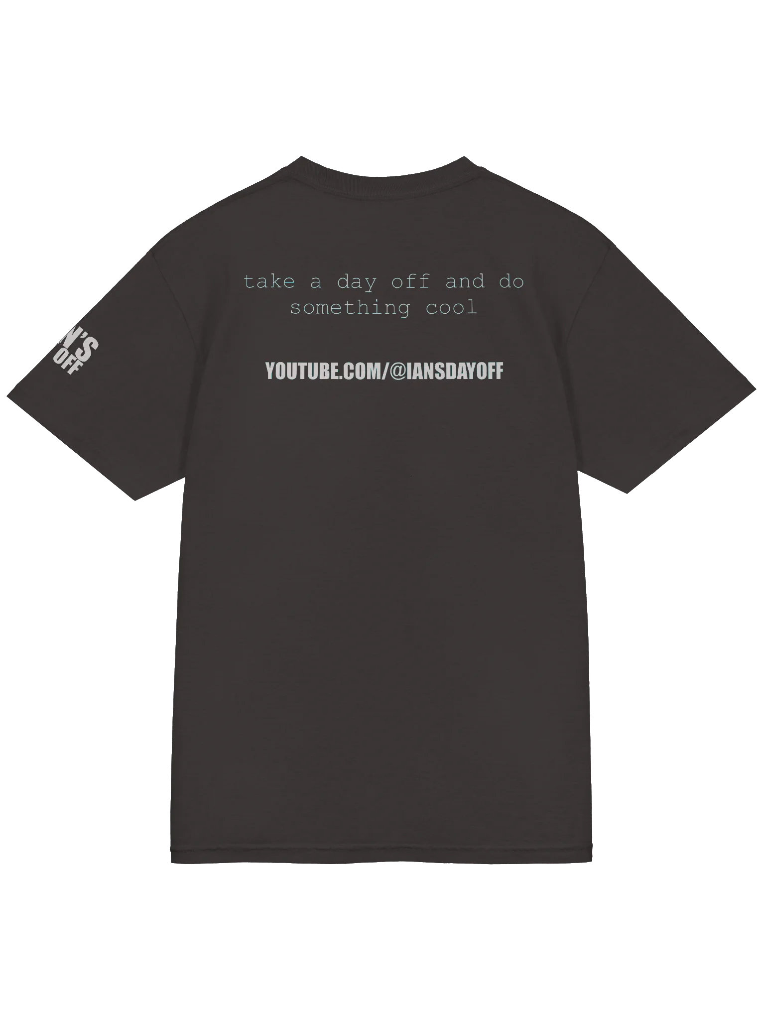 Go Away Simple T-Shirt - Gray product image (4)