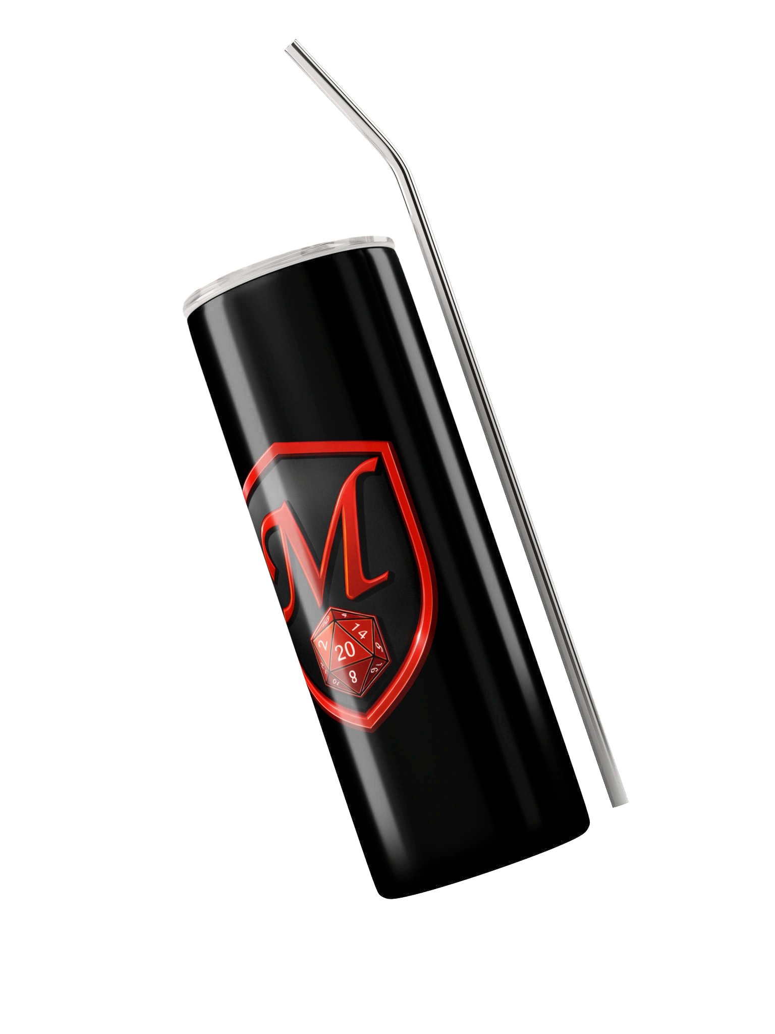 MooreDnD Shield Logo Steel Tumbler product image (6)