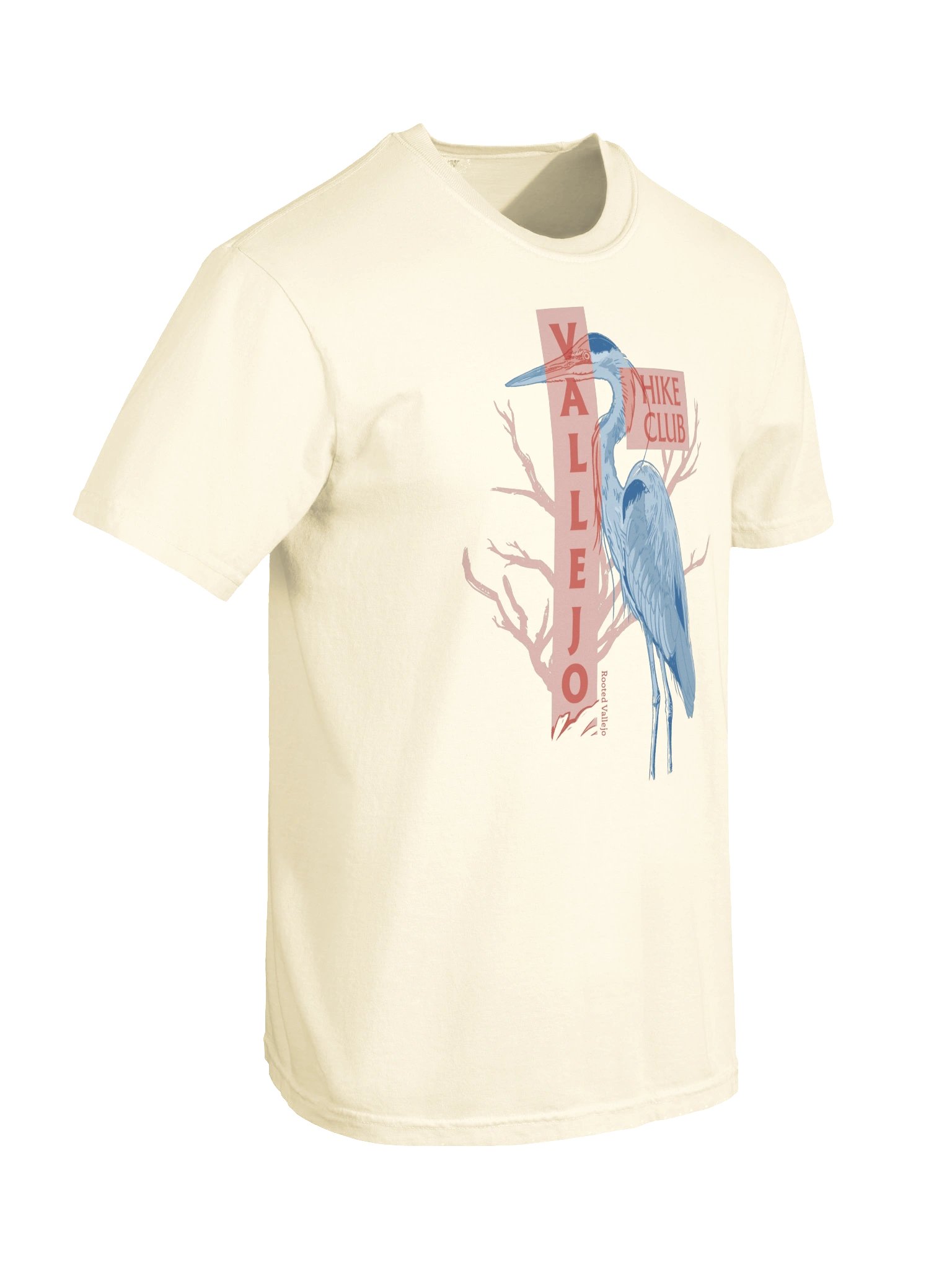Vallejo Hike Club Blue Heron - Ivory Unisex product image (5)