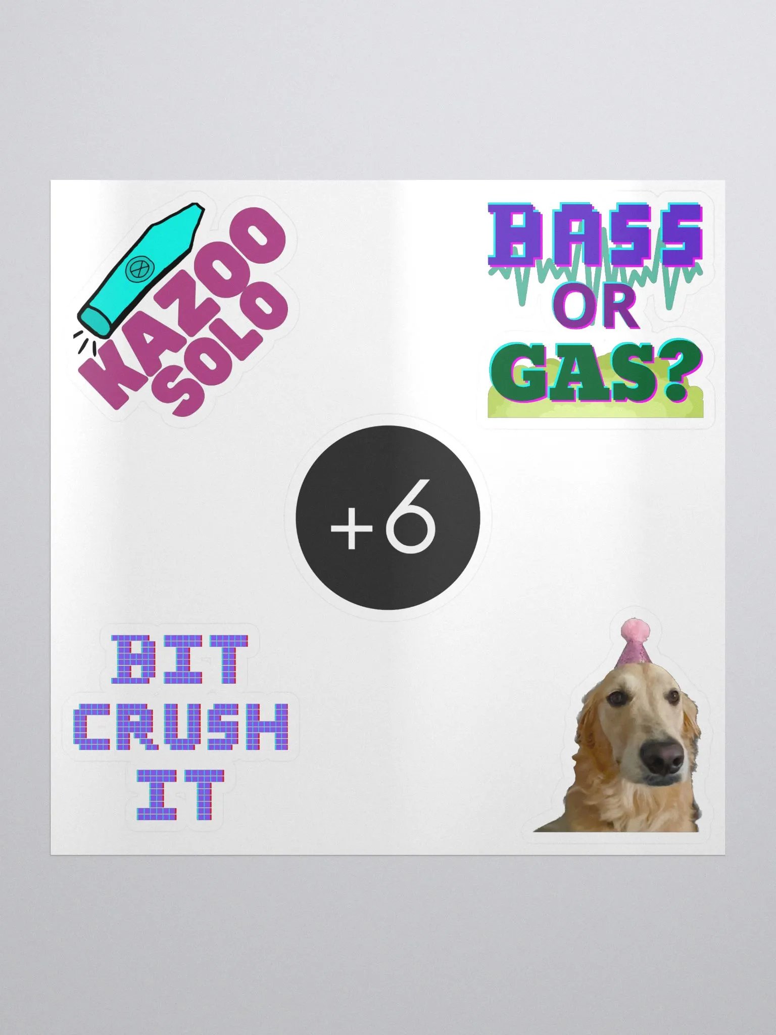 An assortment of stickers, episode 1 product image (1)
