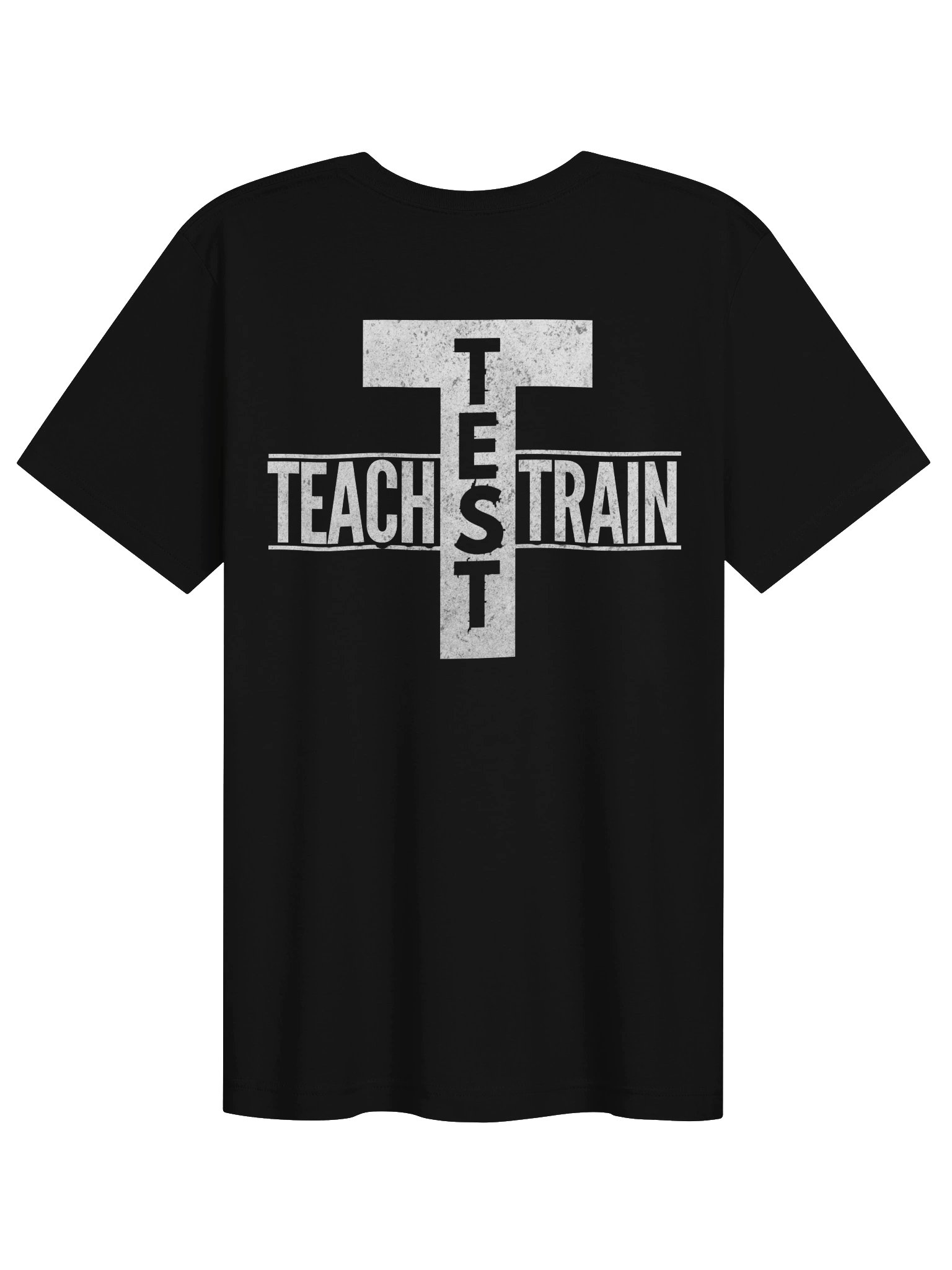 Teach Train Test Tee- Back Print product image (4)