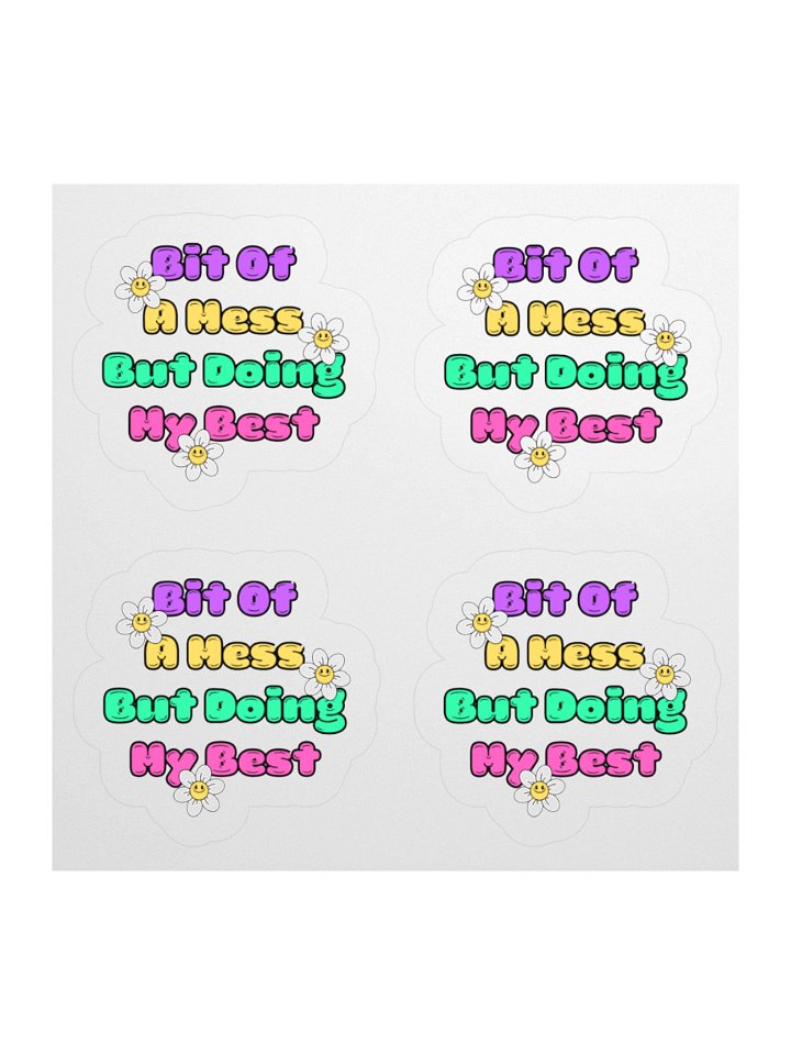Bit of a Mess Stickers product image (2)
