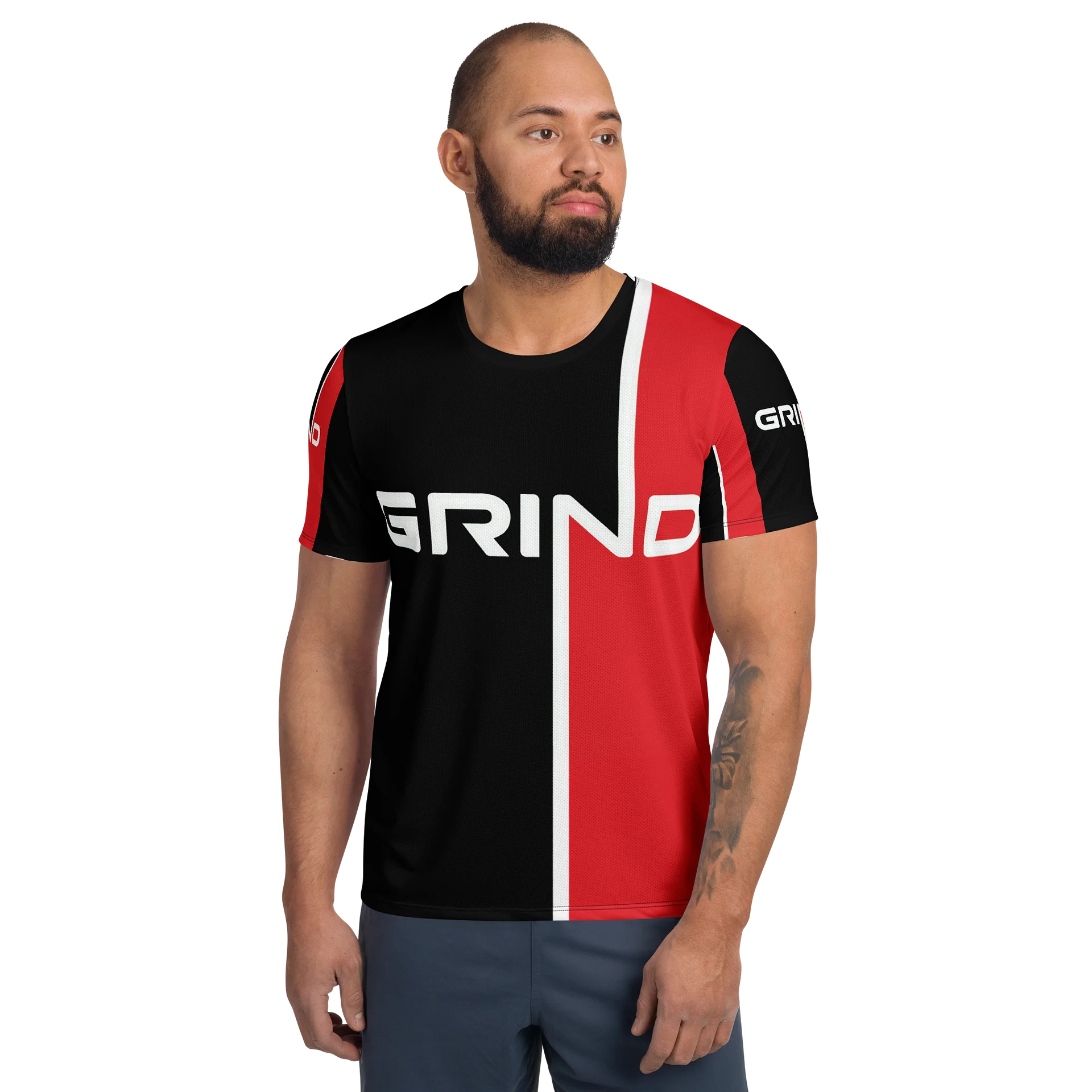 Grind Split Identity All-Over Athletic Tee product image (1)