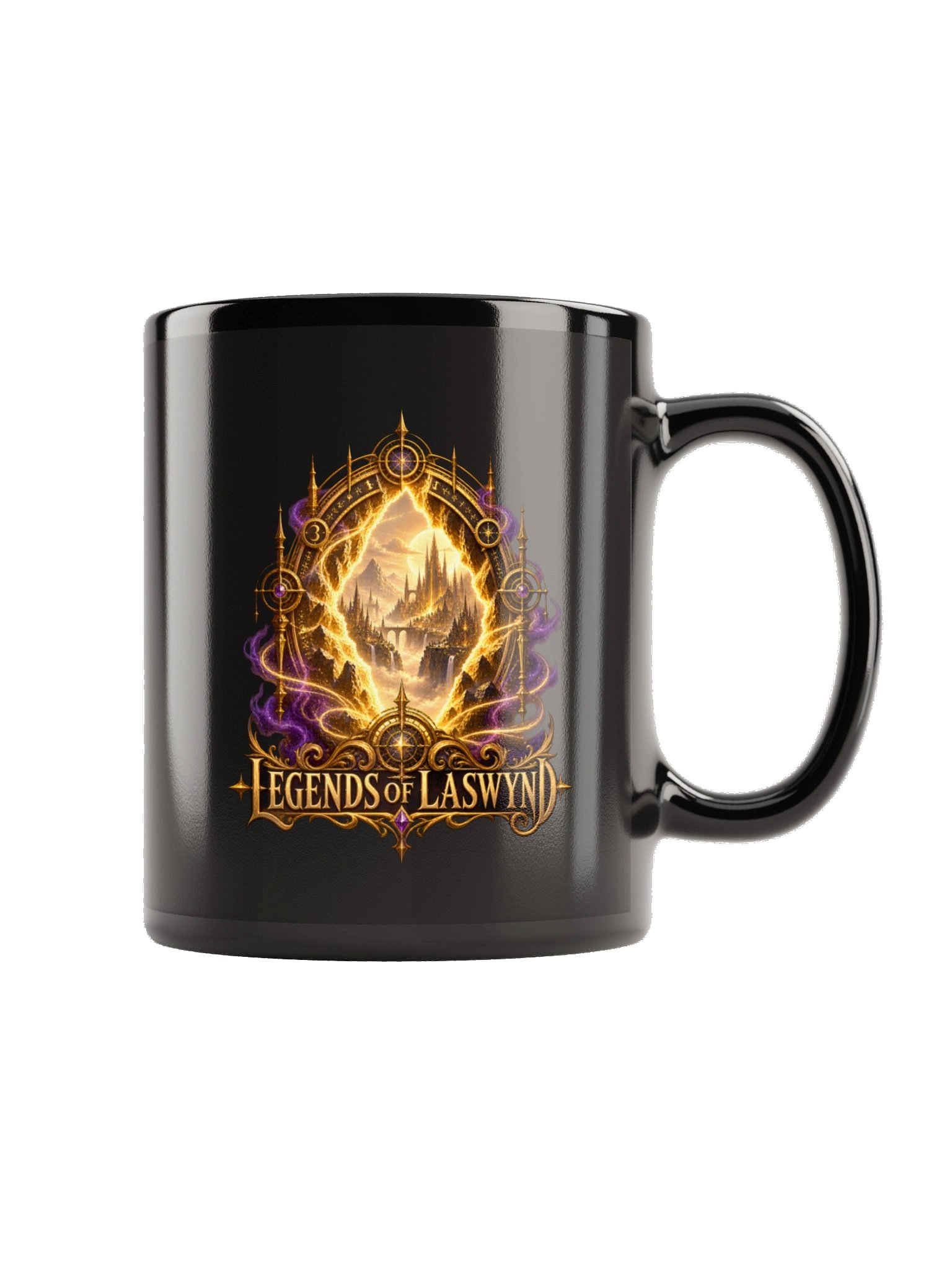 Legends of Laswynd — Golden Rift Mug product image (3)