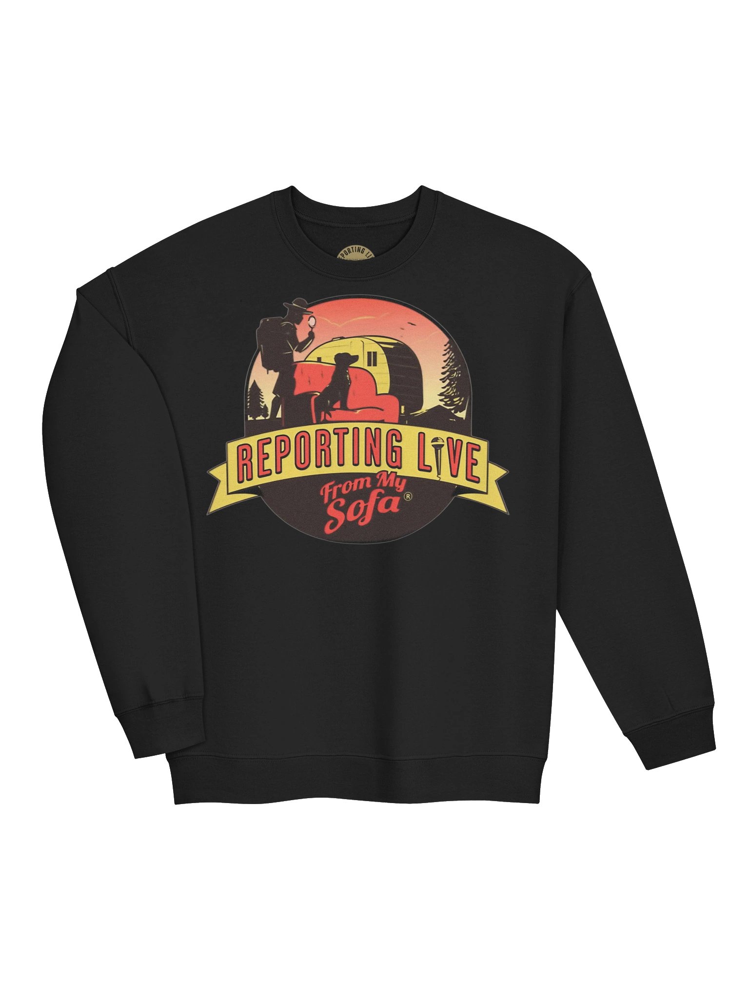Shocking Live Trial “Cringe Binge” Crewneck Sweatshirt product image (4)