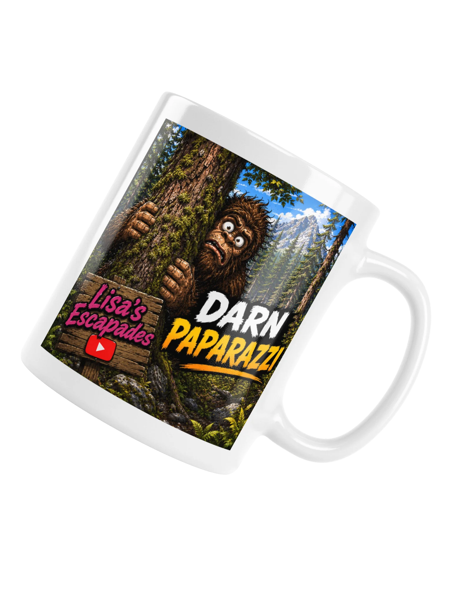 Trending Darn Paparazzi Bigfoot Mug product image (6)