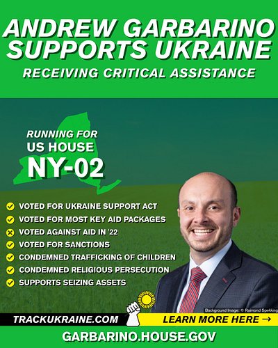 Republican Andrew Garbarino garbarinoforcongress is running for reelection in New York's 2nd Congressional District [NY-02] o...