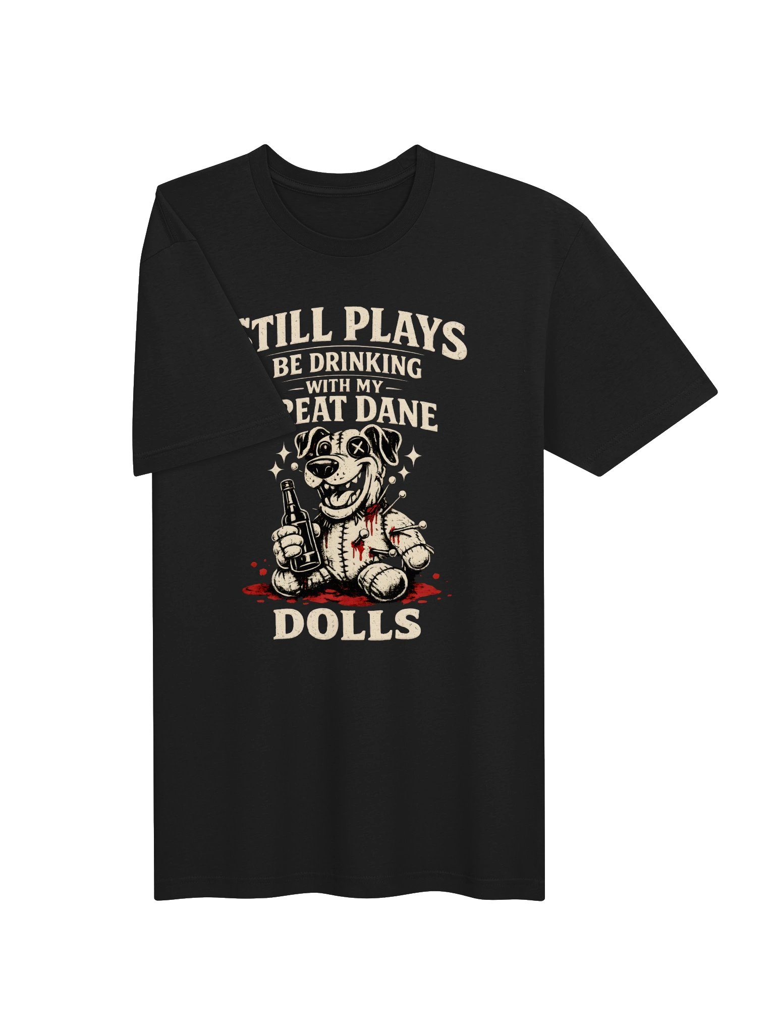 Still Playing with My Great Dane Dolls Tee product image (12)