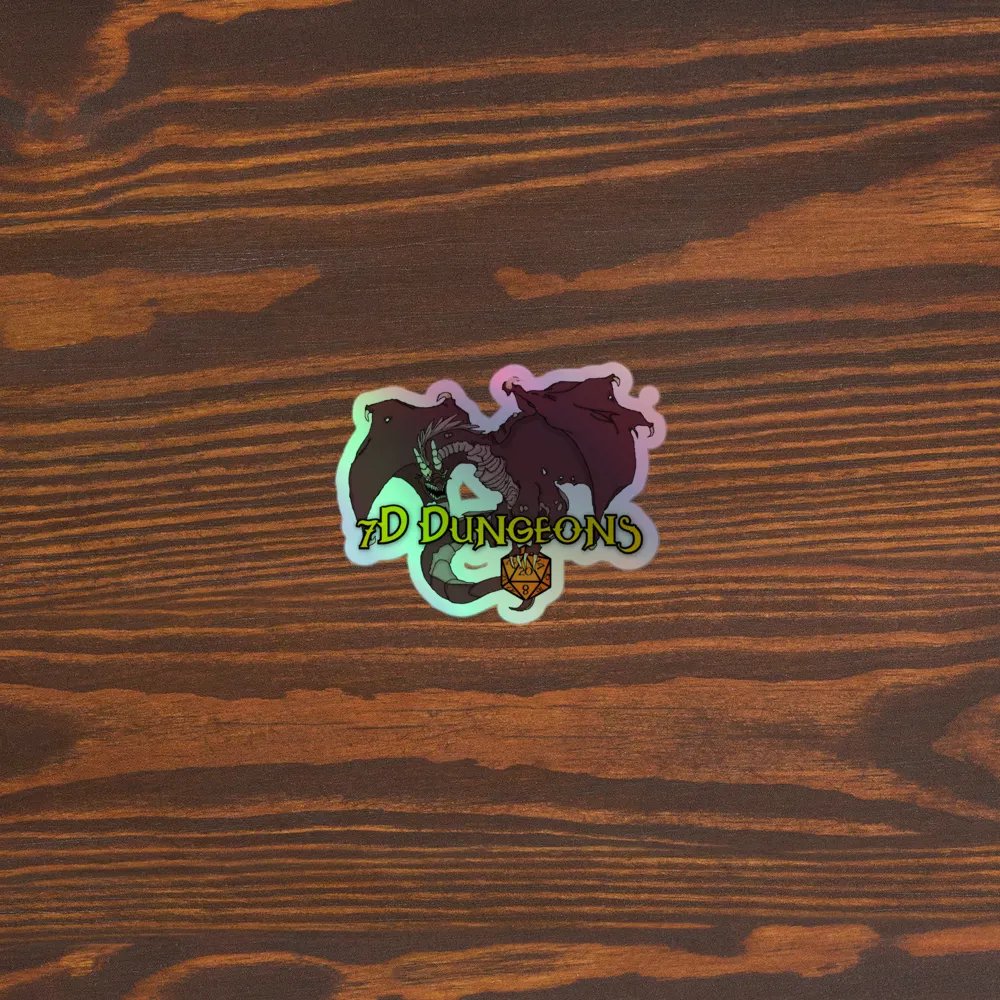 Dragon Holographic Sticker product image (5)