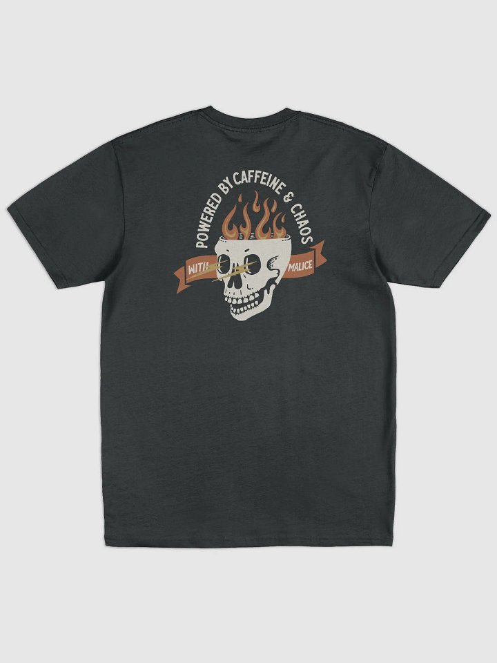 caffeine & chaos tee product image (1)