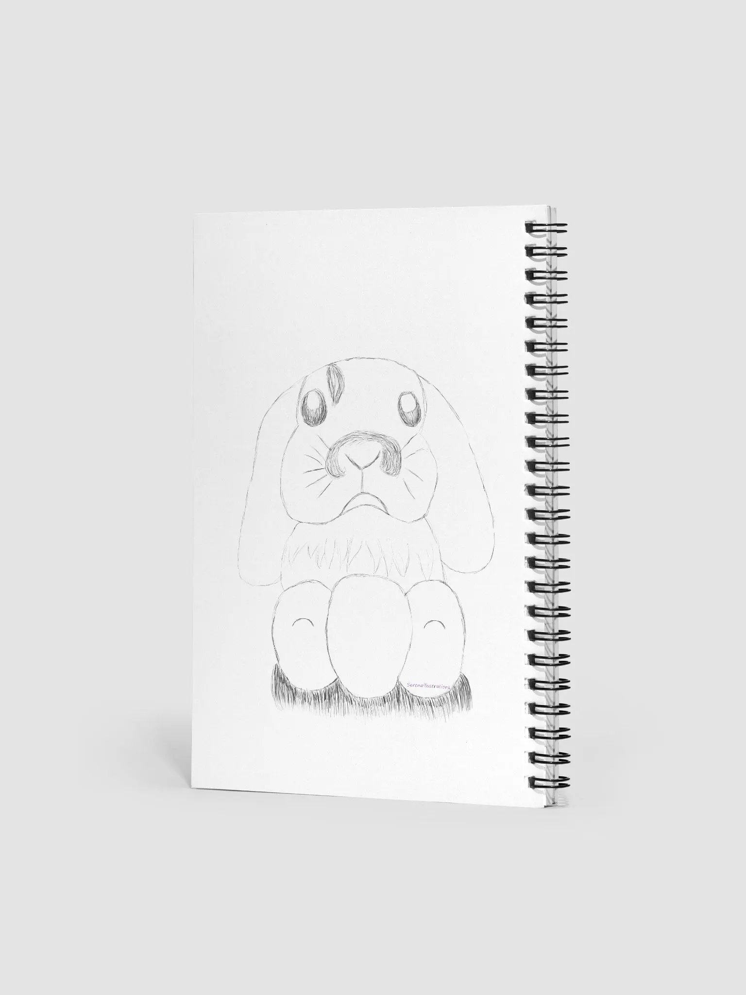 Pumpkin Bunny Notebook product image (2)