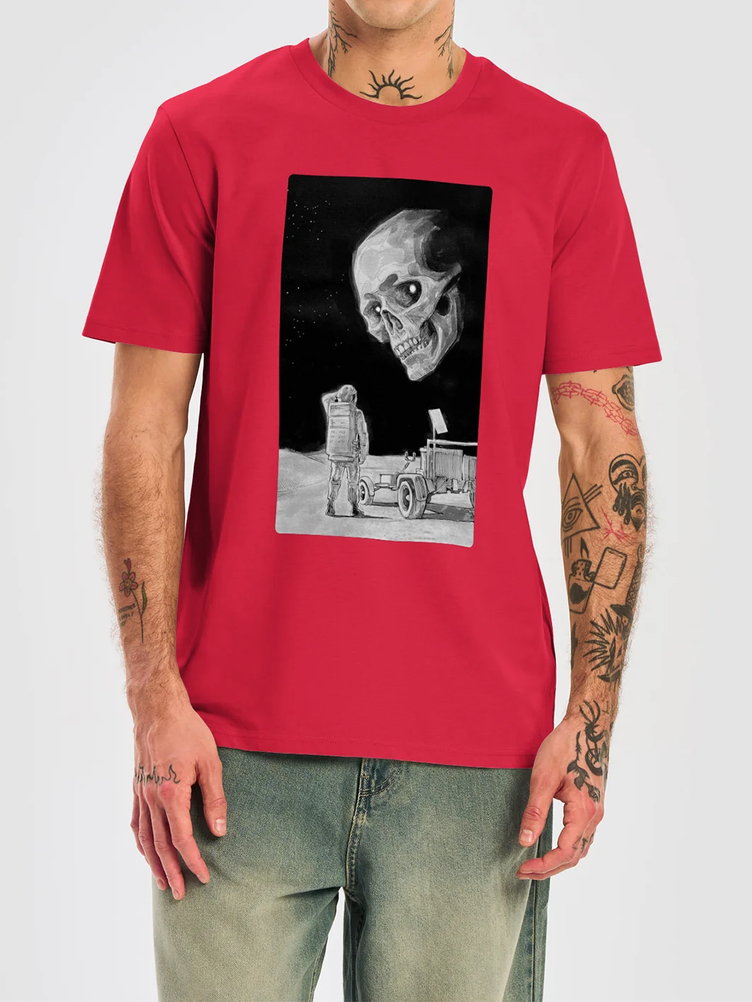 "The Void Gazes Back" Unisex T-Shirt product image (2)