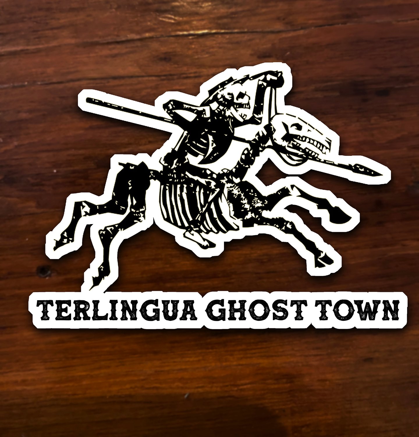 Terlingua Ghost Town Vinyl Sticker product image (3)