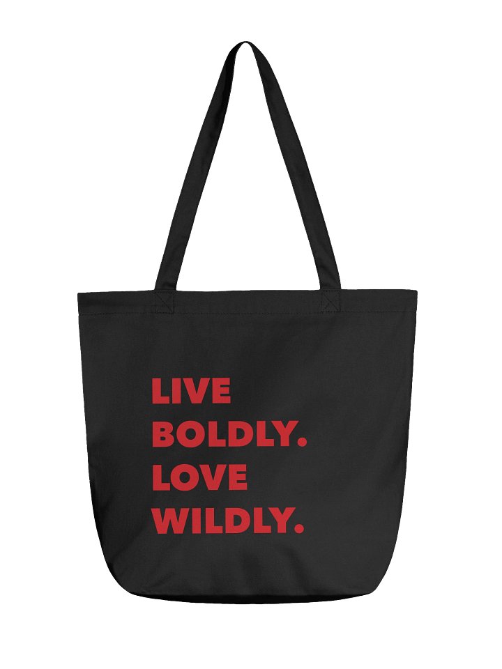 Live Boldly Love Wildly Tote Bag product image (1)