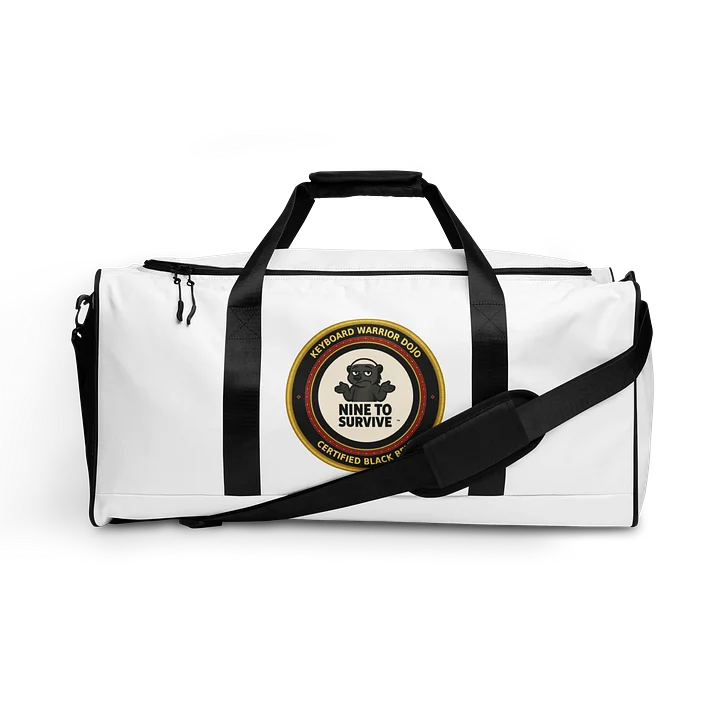Keyboard Warrior Dojo Duffle Bag: Certified Black Belt product image (1)