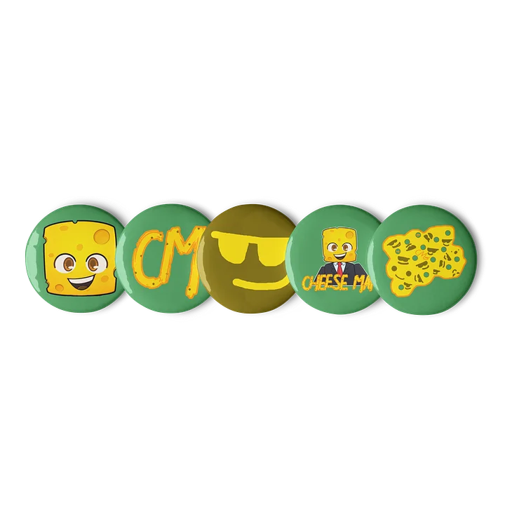 Cheese Man Pins product image (1)