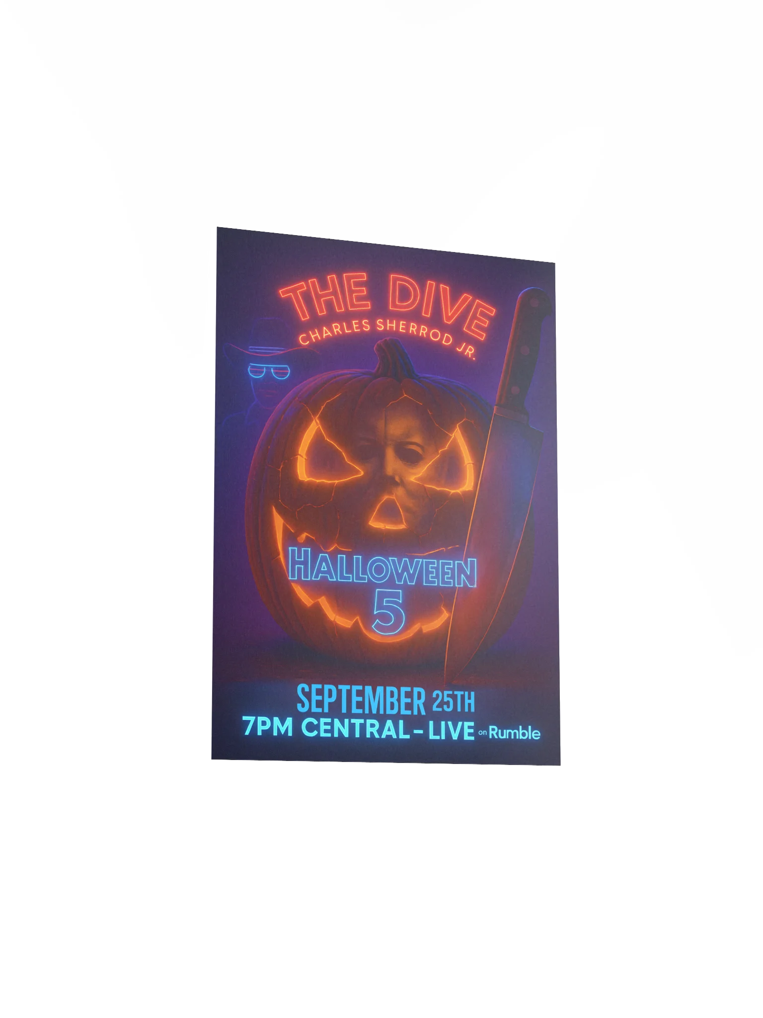 "HALLOWEEN 5" Pumpkin Poster product image (16)