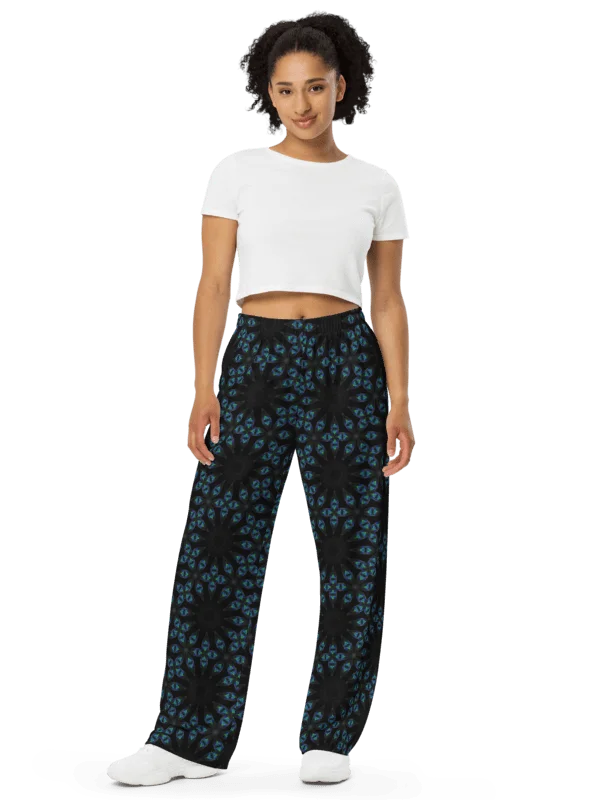 Celestial Rhythm Wide Leg Lounge Pants product image (2)