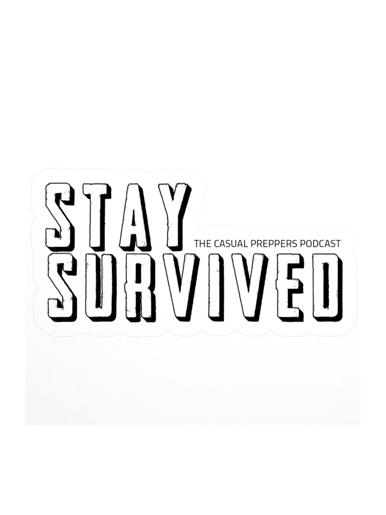 STAY SURVIVED STICKER product image (2)
