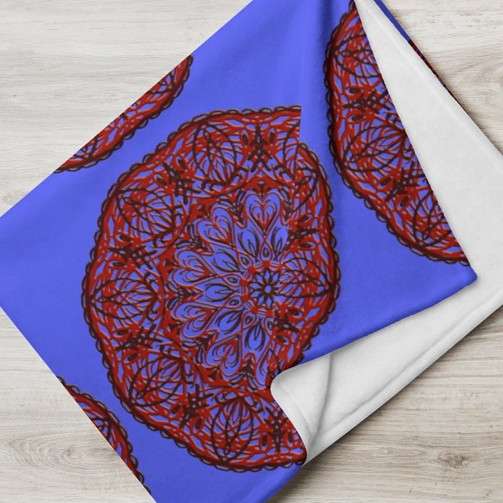 Mystic Mandala Dream Throw Blanket product image (1)