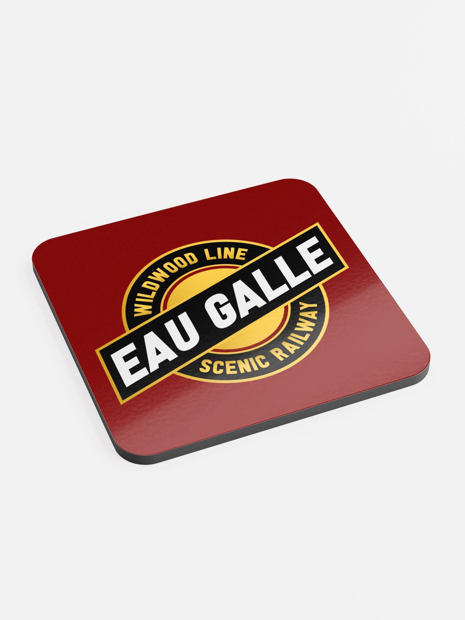 Eau Galle Scenic Railway Badge Coaster product image (2)