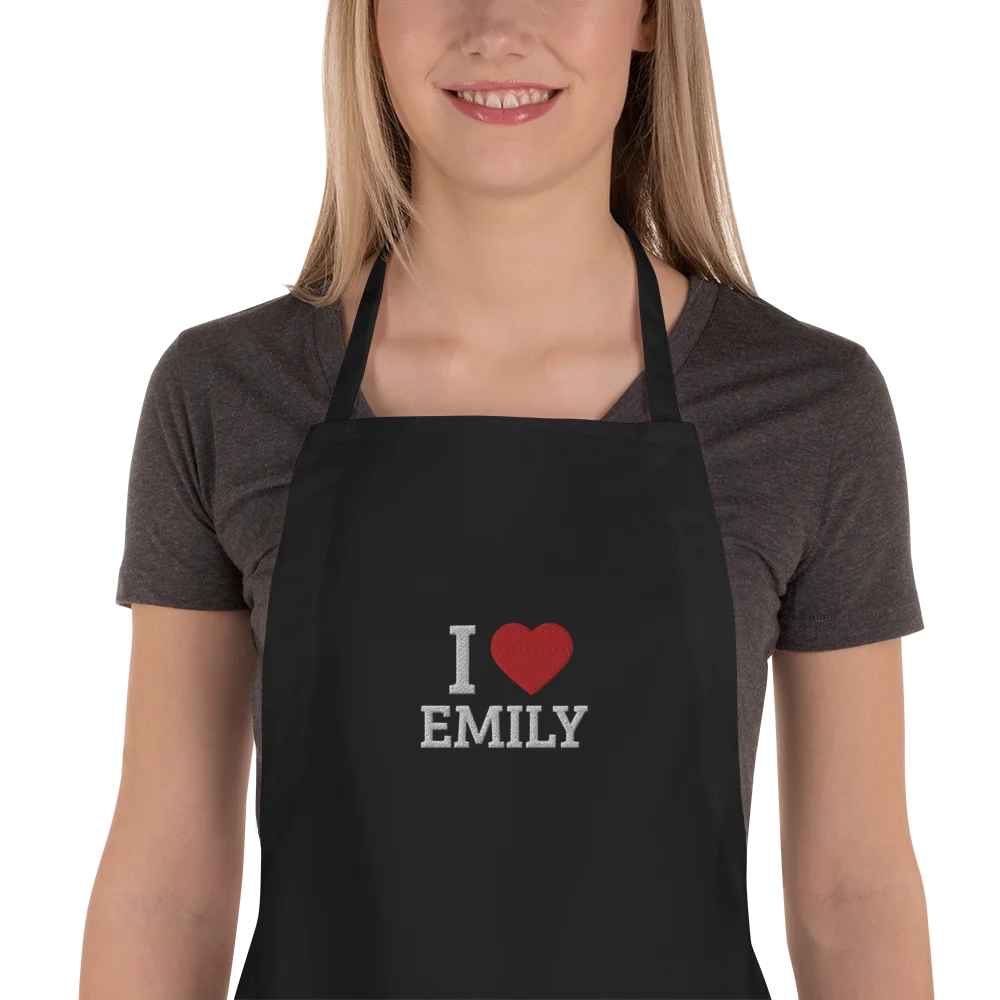 I Love Emily Apron product image (1)