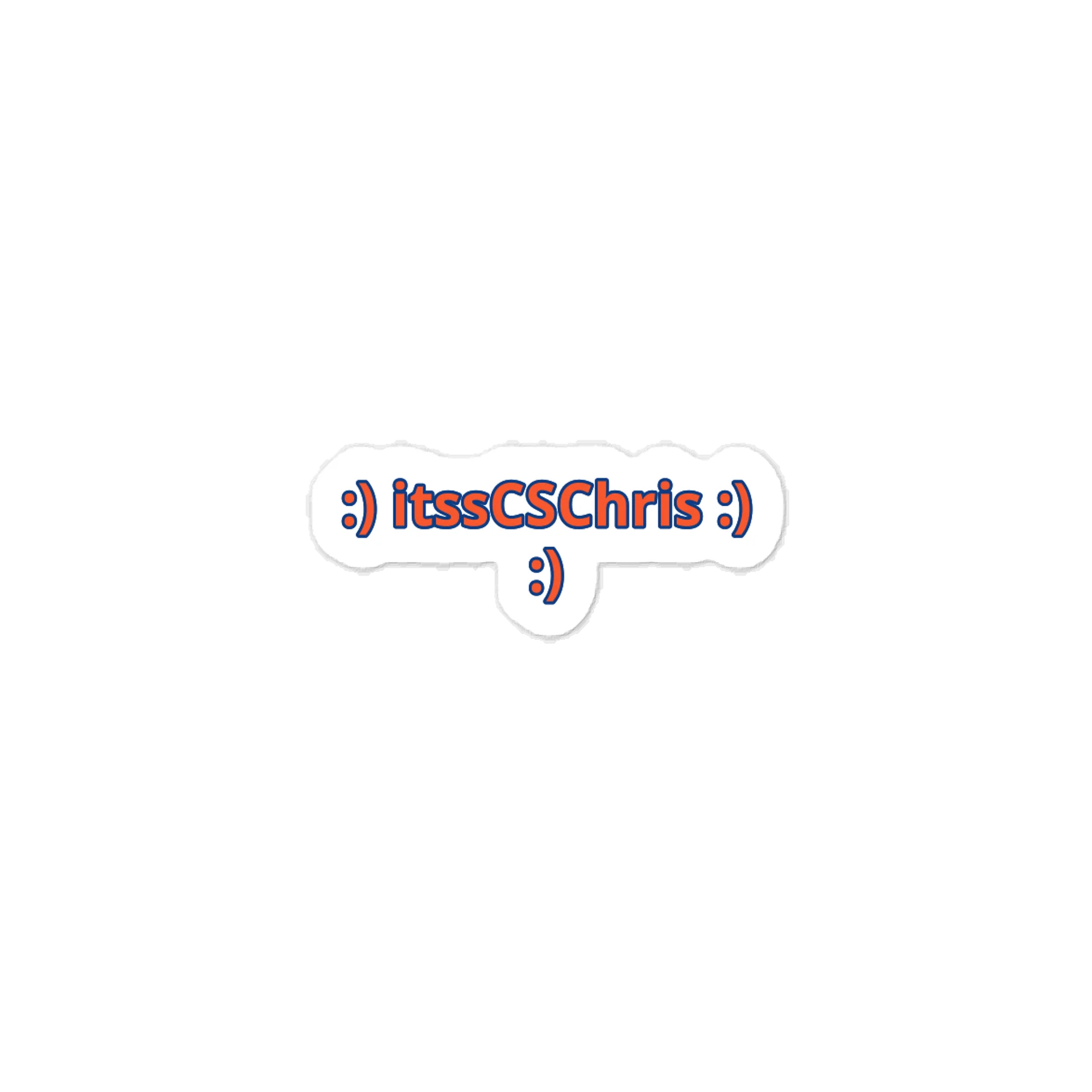 :) itssCSChris :) Sticker product image (1)