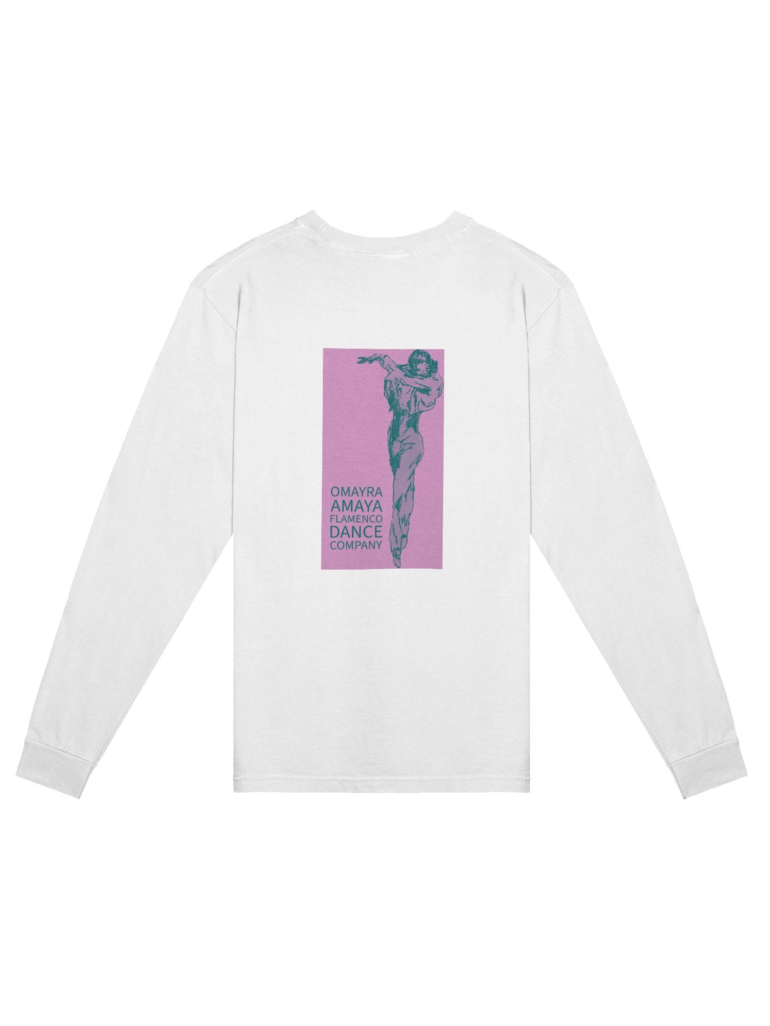 "Carmen" Unisex - Long Sleeve T-Shirt Green/Pink product image (2)