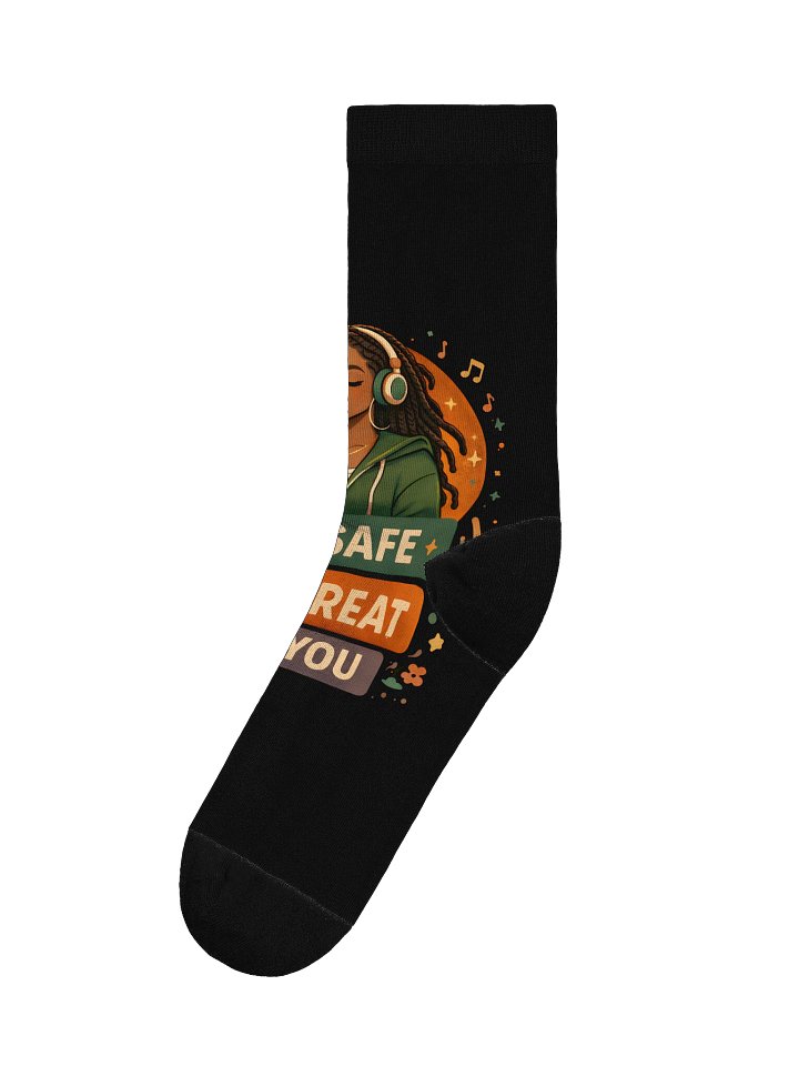 EcoChic Art Crew Socks product image (1)