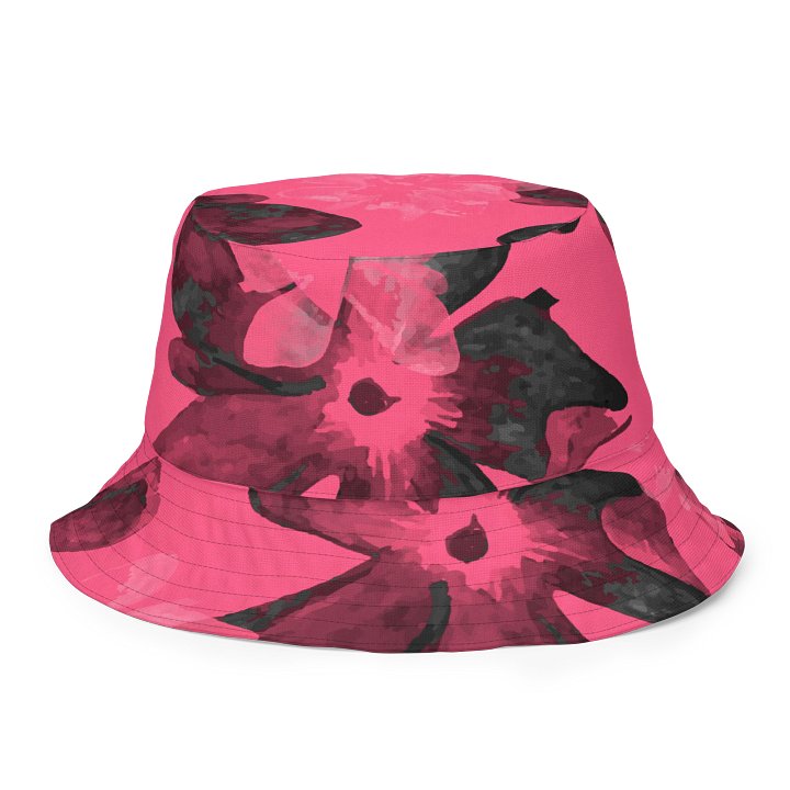 Pink Blooms Bucket Hat product image (1)
