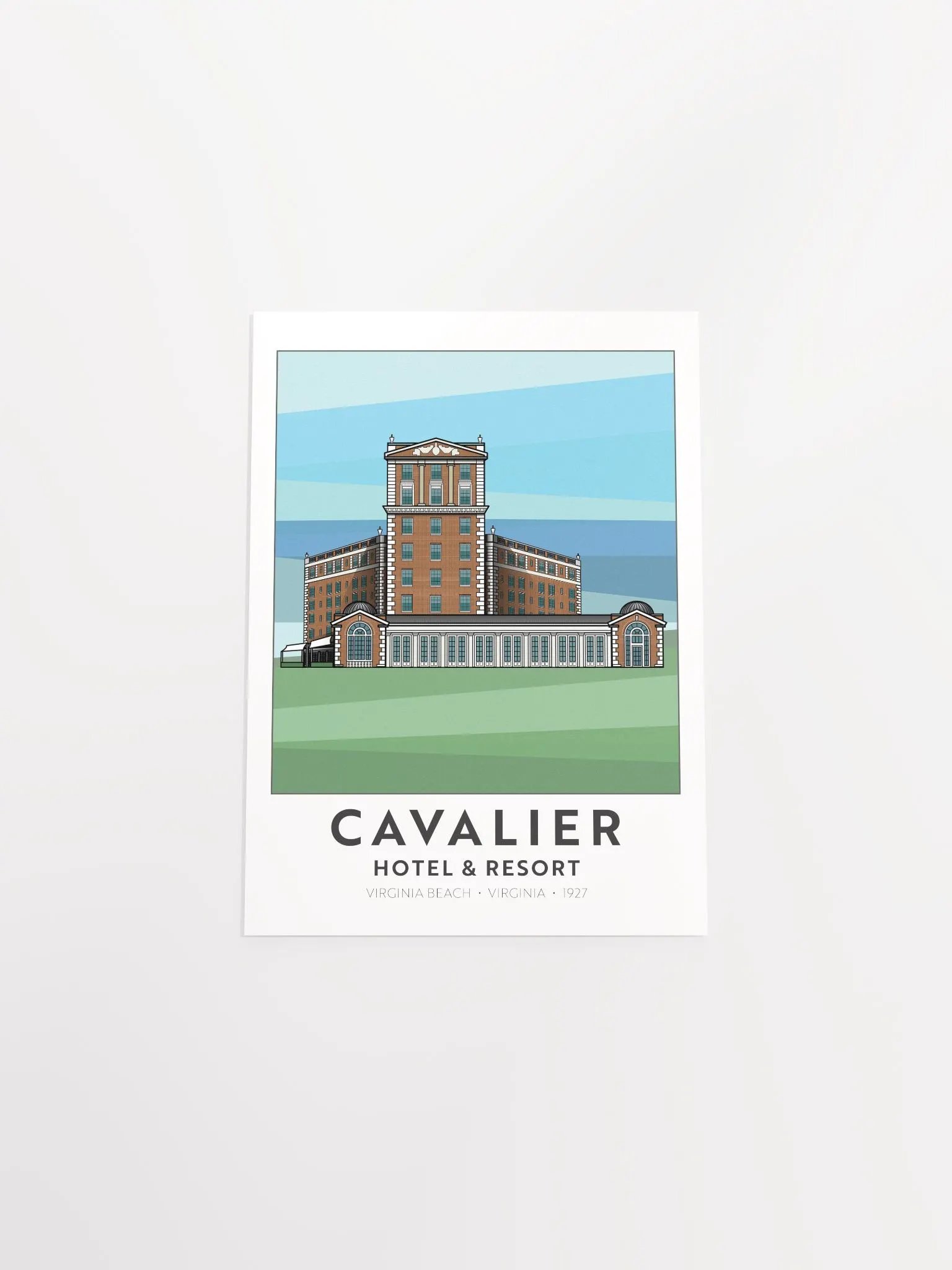 Cavalier Hotel Art Print product image (2)