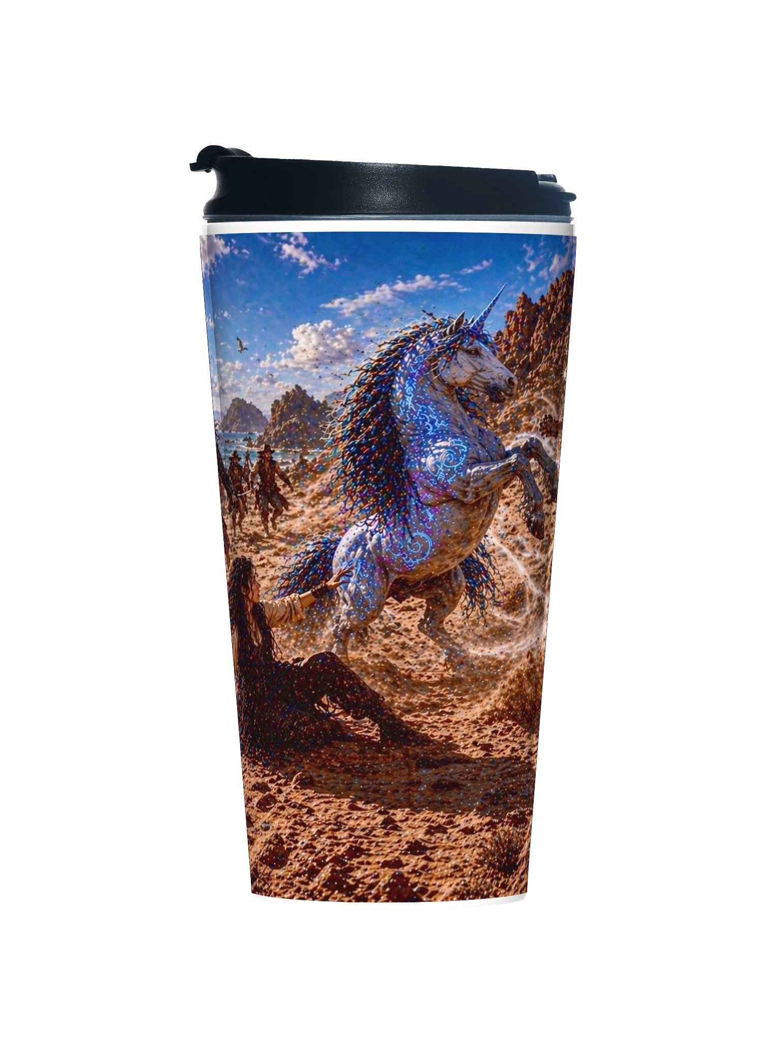 Pirate Unicorns - Battle Ready Travel Mug product image (1)